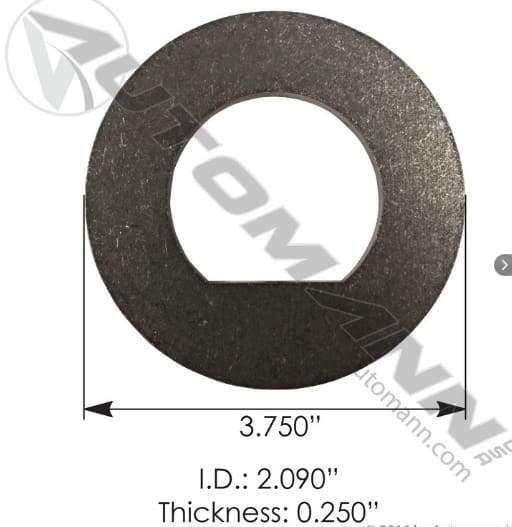 E-6138-Axle Spindle Washer, (product_type), (product_vendor) - Nick's Truck Parts