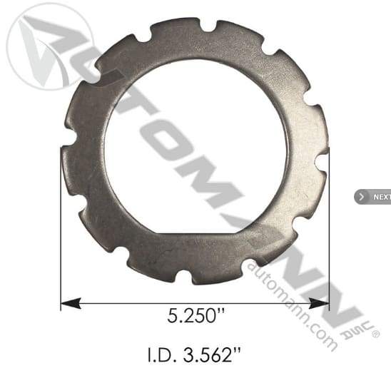 E-6146-Axle Spindle Lock Washer, (product_type), (product_vendor) - Nick's Truck Parts