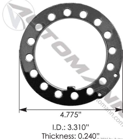 E-7660-Axle Spindle Washer, (product_type), (product_vendor) - Nick's Truck Parts