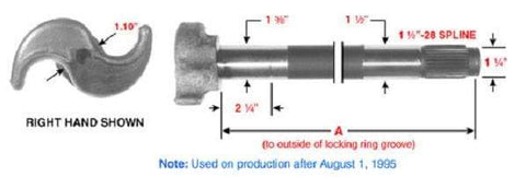 E-9731-Air Brake S Camshaft, (product_type), (product_vendor) - Nick's Truck Parts