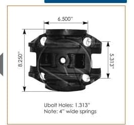 E355-Mack Upper Trunnion, (product_type), (product_vendor) - Nick's Truck Parts