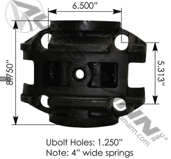 E444-Mack Upper Trunnion, (product_type), (product_vendor) - Nick's Truck Parts