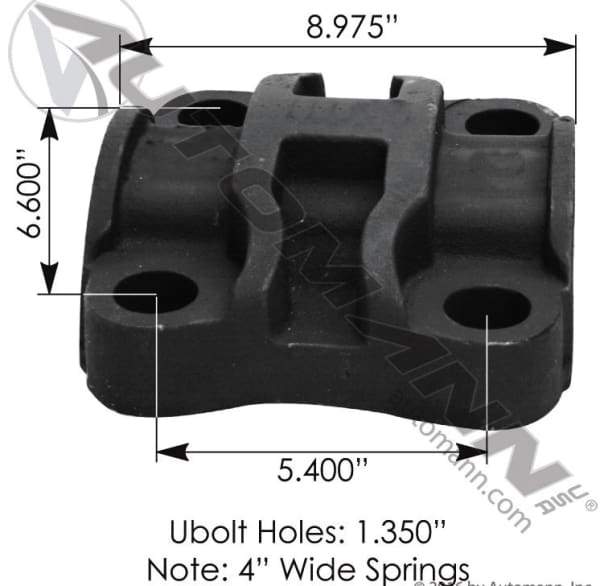 E449-Mack Lower Trunnion, (product_type), (product_vendor) - Nick's Truck Parts