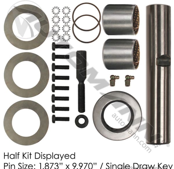 FKP-109-B-Standard King Pin Kit 1993-2000 GM B Series, (product_type), (product_vendor) - Nick's Truck Parts