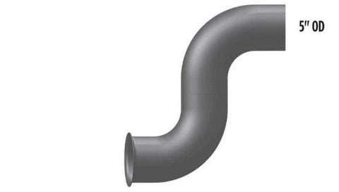 FL-17094-016-5in.2-Bend OD/Flare Turbo Alz, (product_type), (product_vendor) - Nick's Truck Parts