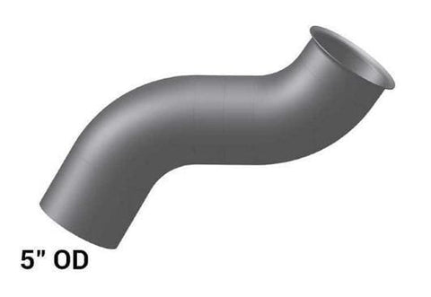 FL-17123-024-5in. 2-Bend OD/Flare Turbo, (product_type), (product_vendor) - Nick's Truck Parts