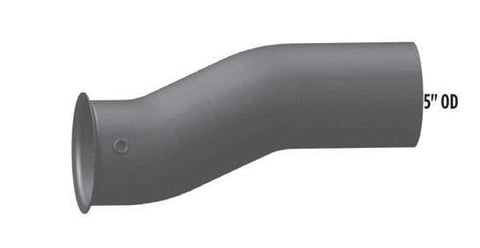 FL-17123-043-5in. 2-Bend OD/Flare Turbo Pyro, (product_type), (product_vendor) - Nick's Truck Parts