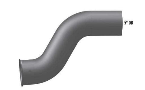 FL-21016-009-5in.2-Bend OD/Flare Turbo Pyro, (product_type), (product_vendor) - Nick's Truck Parts