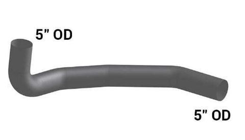 FT-212BA-5in.4-Bend OD/OD Pipe ALZ, (product_type), (product_vendor) - Nick's Truck Parts
