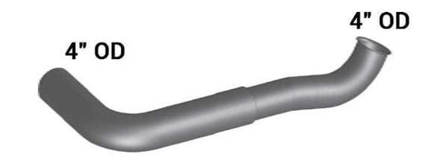 FT-5246K-4in.3-Bend OD/Flare Turbo ALZ, (product_type), (product_vendor) - Nick's Truck Parts