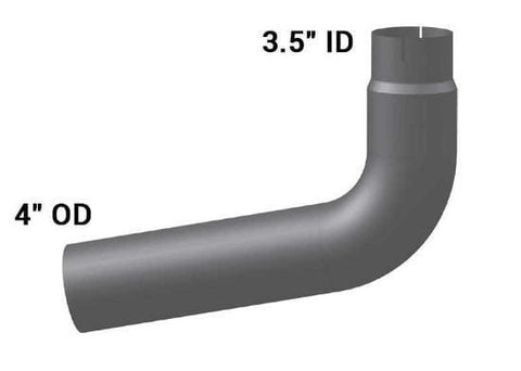 FT-5246V-Elbow,4in. 79 Deg OD/3.5in.ID ALZ, (product_type), (product_vendor) - Nick's Truck Parts