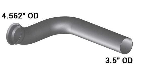 FT-5246X-3.5in.2-Bend Flare Turbo ALZ, (product_type), (product_vendor) - Nick's Truck Parts