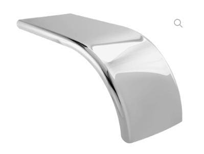 Hogebuilt-SS500HT-1-Half-Tandem Fender Skin. SS Perfect Mirror Finish-53.5 in. (Each), (product_type), (product_vendor) - Nick's Truck Parts