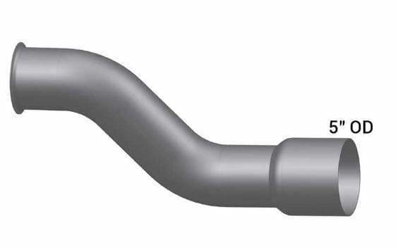 IH-4821C3-4in. 2-Bend Flare/5in. OD Turbo, (product_type), (product_vendor) - Nick's Truck Parts