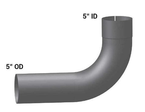 KW-17386-23-Kenworth Replacement Exhaust Pipe, (product_type), (product_vendor) - Nick's Truck Parts