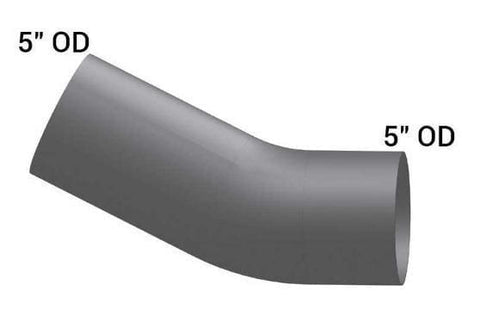 KW-18531-Elbow,5in.26 Deg OD/OD ALZ, (product_type), (product_vendor) - Nick's Truck Parts