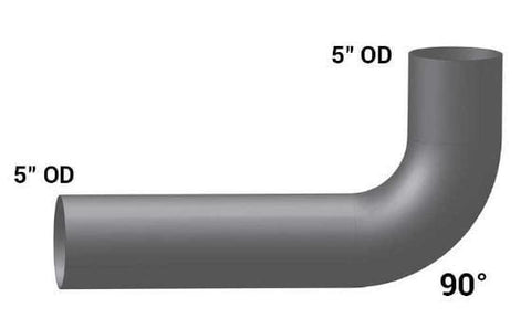 KW-18610-525-Elbow,5in.90 Deg OD/OD ALZ, (product_type), (product_vendor) - Nick's Truck Parts