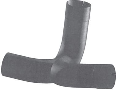 KW-5AEY2M-5in. 3-Bend ID/OD/OD Y-Pipe ALZ, (product_type), (product_vendor) - Nick's Truck Parts