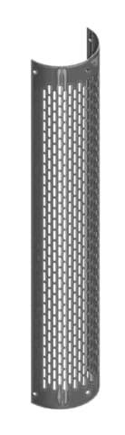 Lincoln Chrome-HSL05-048-5103-Vertical Slot Perforated Heat Shield, (product_type), (product_vendor) - Nick's Truck Parts