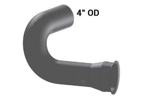 MK-33119-4in. 2-Bend OD/5in. Flare Pyro Alz, (product_type), (product_vendor) - Nick's Truck Parts