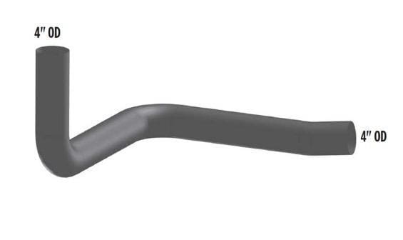 MK-4925-4in. 3-Bend OD/OD Pipe Alz, (product_type), (product_vendor) - Nick's Truck Parts
