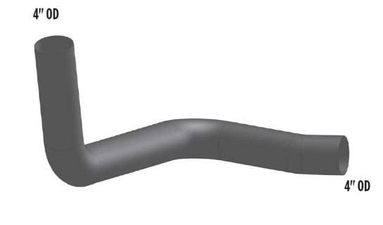 MK-4970-4in. 3-Bend OD/OD Pipe Alz, (product_type), (product_vendor) - Nick's Truck Parts