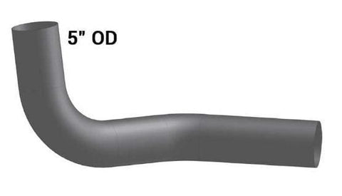 MK-4993M-5in. 2-Bend OD/OD Pipe Alz, (product_type), (product_vendor) - Nick's Truck Parts