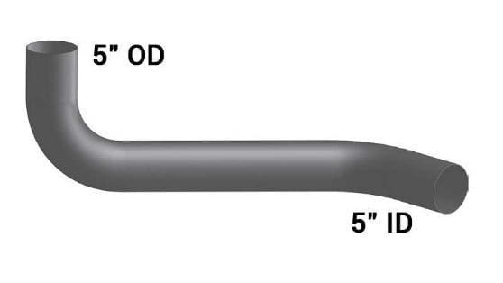 MK-583M-5in. 2-Bend OD/OD Pipe Alz, (product_type), (product_vendor) - Nick's Truck Parts