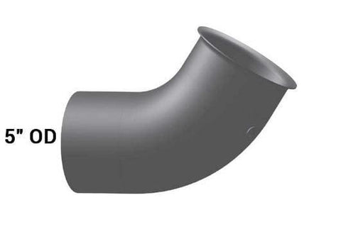 PB-13430-Elbow 5in. 58 Deg OD/Flare Pyro ALZ, (product_type), (product_vendor) - Nick's Truck Parts