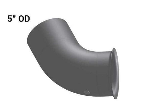 PB-15329-Elbow, 5in. 62 Deg OD/Flare Pyro ALZ, (product_type), (product_vendor) - Nick's Truck Parts