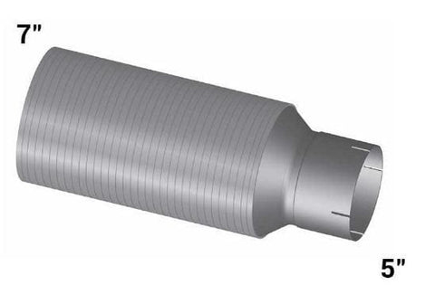 PRKF-716-6in.x 16 ID/R5in.ID FLEX STAINLESS STEEL, (product_type), (product_vendor) - Nick's Truck Parts