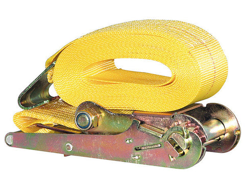 Buyers-RS132715F-3 in. X 27 Ft. Ratchet Strap with Flat Hooks, (product_type), (product_vendor) - Nick's Truck Parts