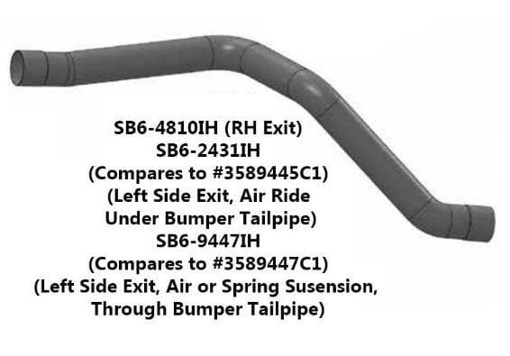 SB6-4810IH-4in. 4-Bend ID/ID ALZ, (product_type), (product_vendor) - Nick's Truck Parts