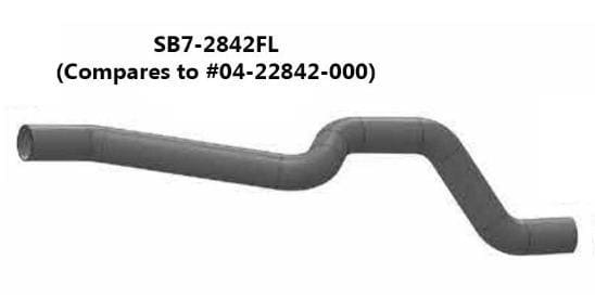 SB7-2842FL-4in. ALZ 6 Bend OD/OD, (product_type), (product_vendor) - Nick's Truck Parts
