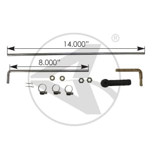 SRK-205-HT. CTRL. Linkage-Adjustable 22 in. Max., (product_type), (product_vendor) - Nick's Truck Parts