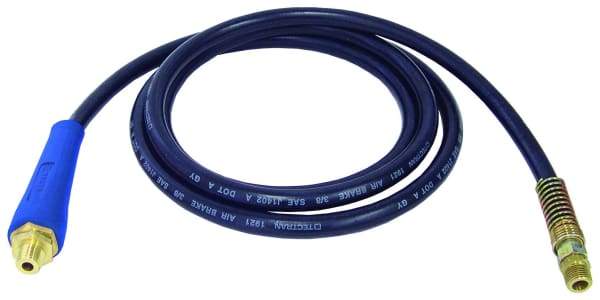Tectran-16910B-Straight Air Line Hose Assembly with Flex-Grips, (product_type), (product_vendor) - Nicks Truck Parts