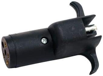 Tectran-693-74-Adapter-7-Way Round to 4-Way Flat, (product_type), (product_vendor) - Nicks Truck Parts
