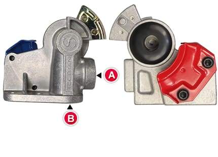 Tectran-9216-Angle Mount Aluminum Gladhands, (product_type), (product_vendor) - Nicks Truck Parts