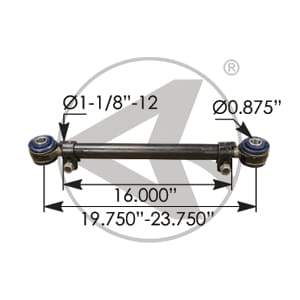 TMR527-Bearing Style Torque Rod (Bushed), (product_type), (product_vendor) - Nick's Truck Parts