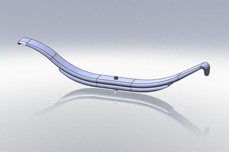 TRA-2752- Binkley 2 Leaf Trailer Spring, (product_type), (product_vendor) - Nick's Truck Parts