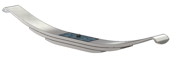 TRA-697-Fruehauf-Trailer Spring | Nick's Truck Parts