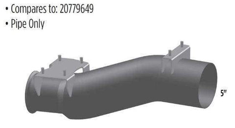 VG-9649-5in. 2-Bend OD/R 4in. Flare Pyro ALZ, (product_type), (product_vendor) - Nick's Truck Parts
