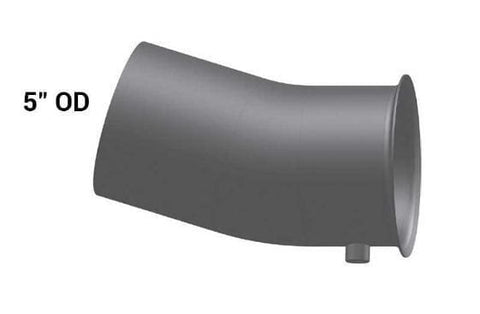 WS-3478-Elbow,5in. 17 Deg OD/Flare Pyro ALZ, (product_type), (product_vendor) - Nick's Truck Parts